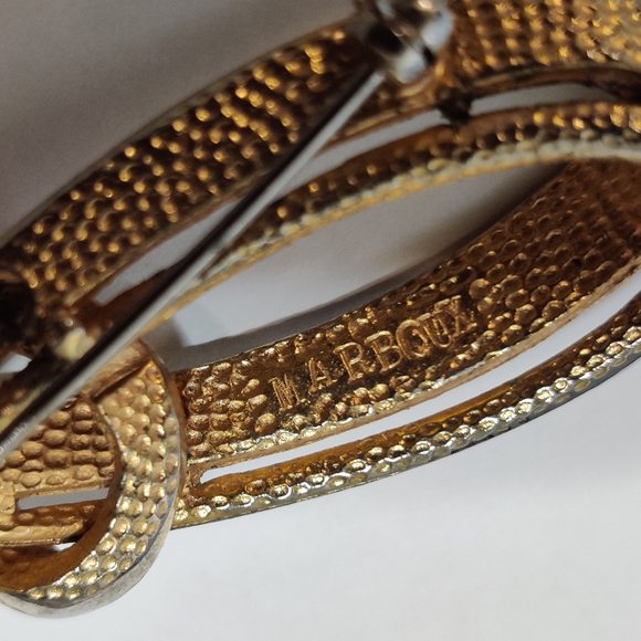 Modernist Marcel Boucher Tie Knot Brooch - Picture 10 of 16